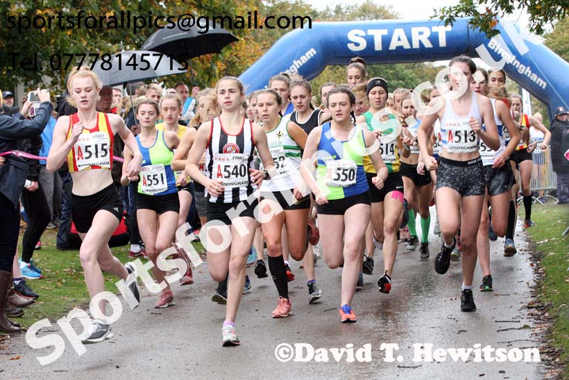Womens under-17s 3 Stage Relay, 2018 ERRA 6 and 4 Stage and Youngsters Relays. Photo:  David T. Hewitson/Sports for All Pics